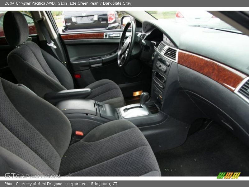 Satin Jade Green Pearl / Dark Slate Gray 2004 Chrysler Pacifica AWD