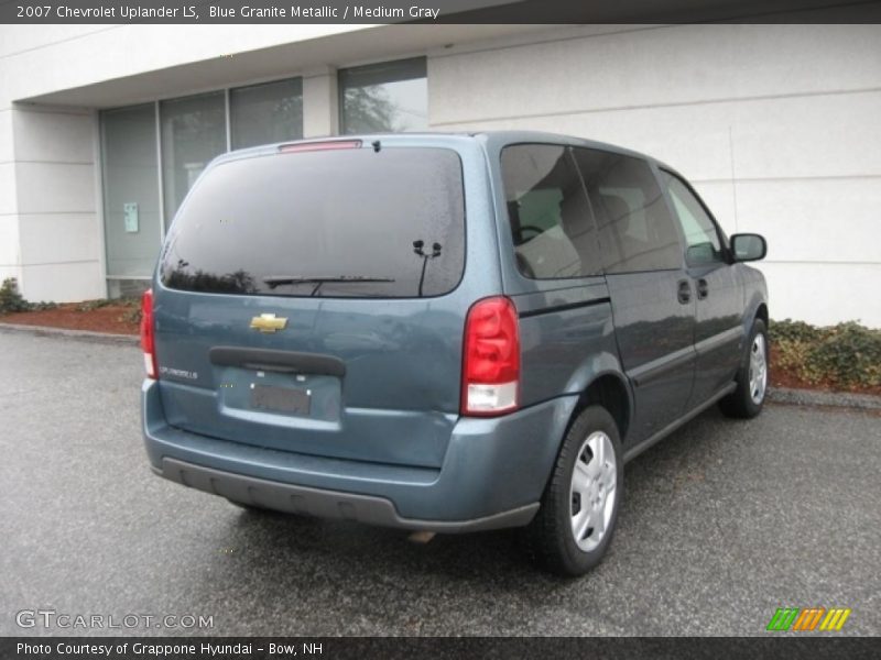 Blue Granite Metallic / Medium Gray 2007 Chevrolet Uplander LS