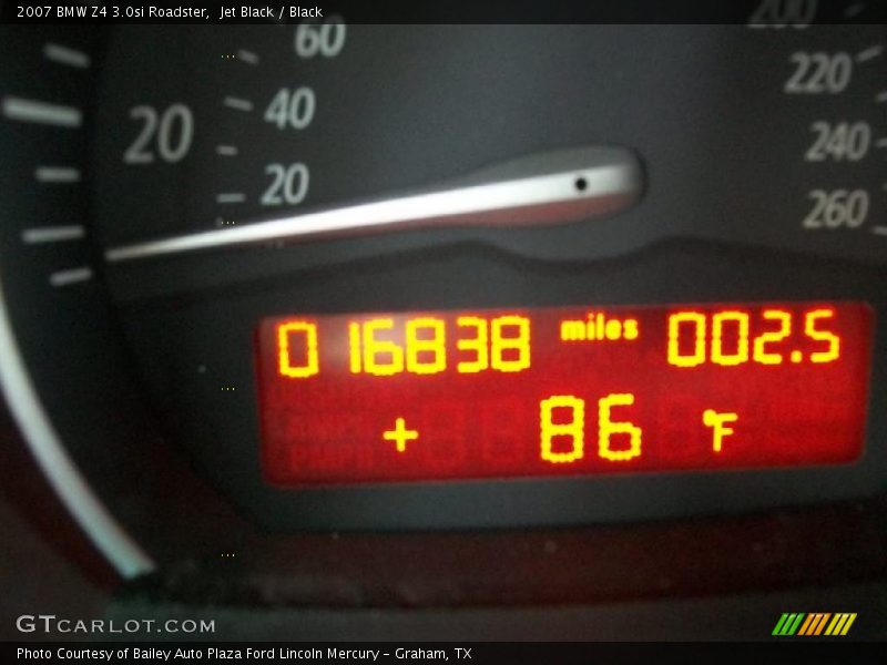 Jet Black / Black 2007 BMW Z4 3.0si Roadster