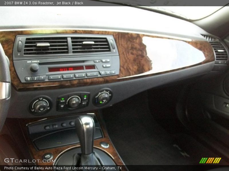 Jet Black / Black 2007 BMW Z4 3.0si Roadster