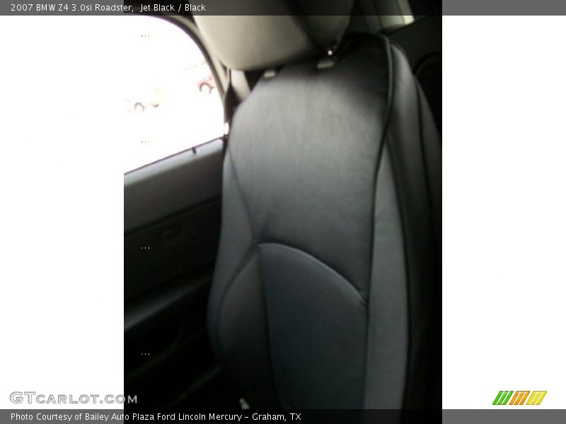 Jet Black / Black 2007 BMW Z4 3.0si Roadster