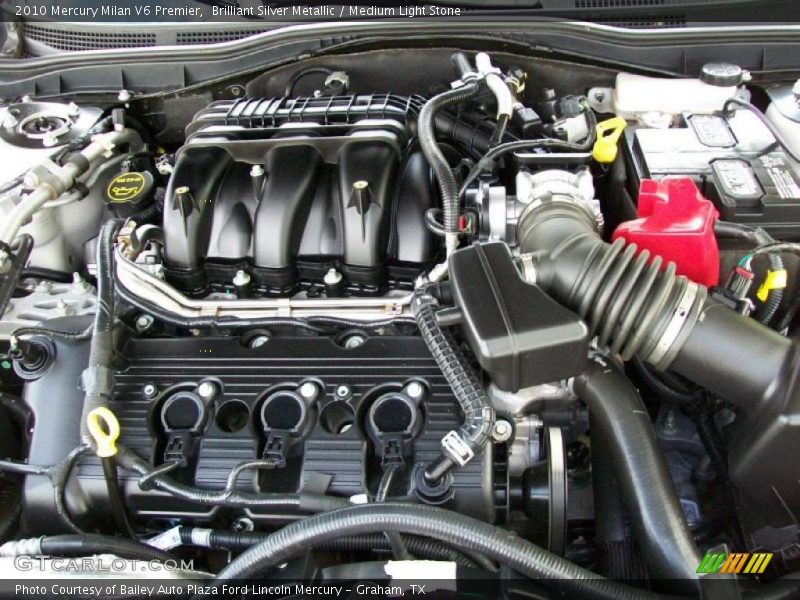Brilliant Silver Metallic / Medium Light Stone 2010 Mercury Milan V6 Premier