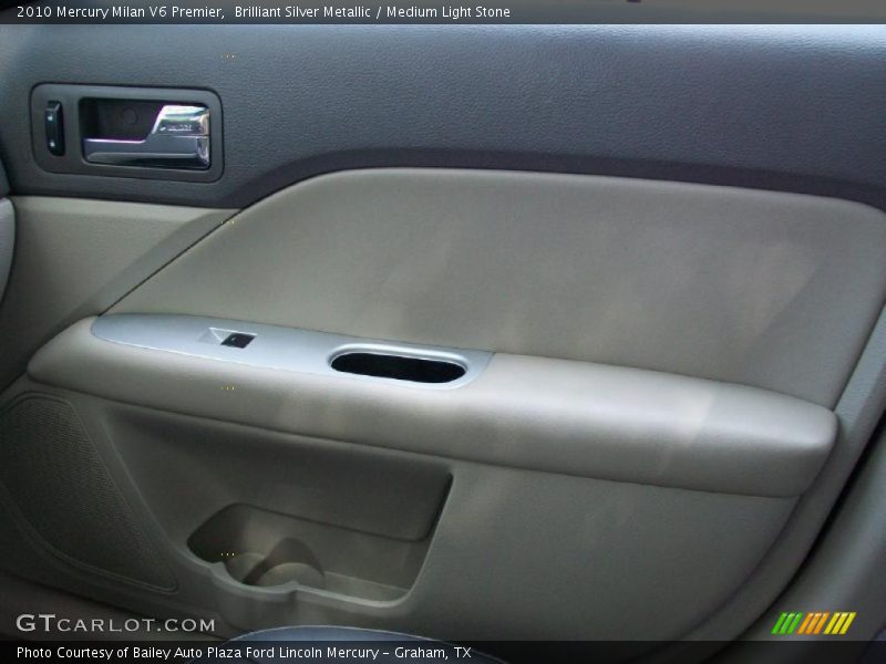 Brilliant Silver Metallic / Medium Light Stone 2010 Mercury Milan V6 Premier