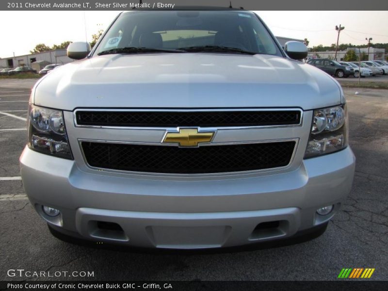 Sheer Silver Metallic / Ebony 2011 Chevrolet Avalanche LT