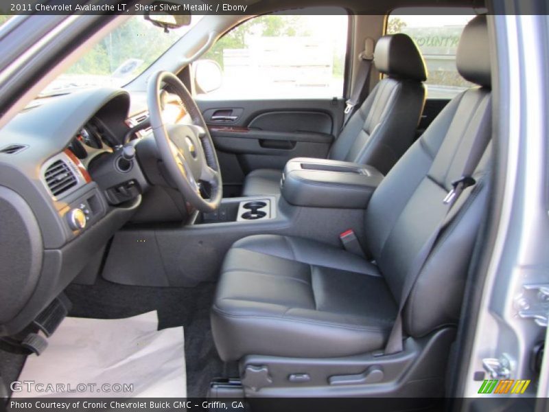Sheer Silver Metallic / Ebony 2011 Chevrolet Avalanche LT