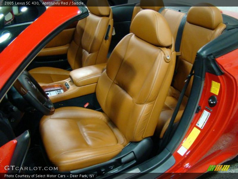 Absolutely Red / Saddle 2005 Lexus SC 430