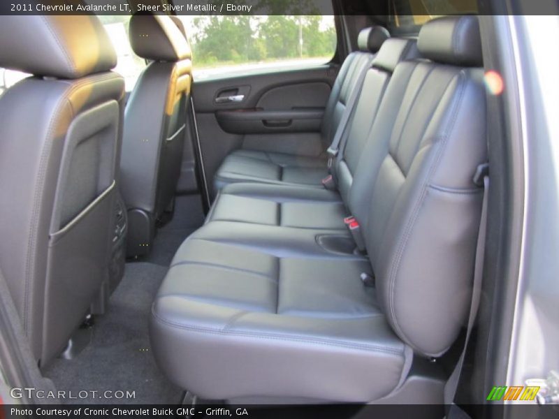 Sheer Silver Metallic / Ebony 2011 Chevrolet Avalanche LT