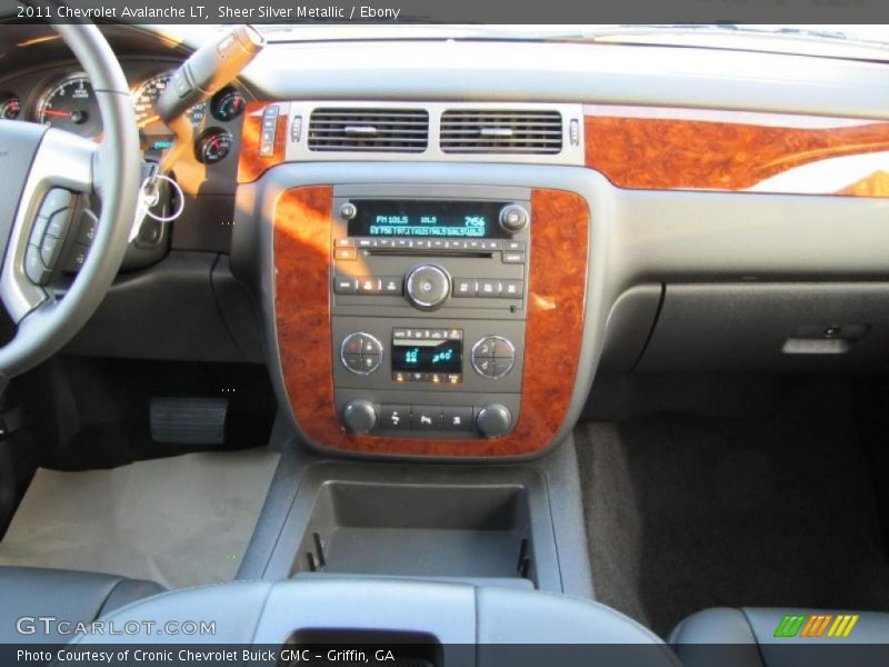 Sheer Silver Metallic / Ebony 2011 Chevrolet Avalanche LT