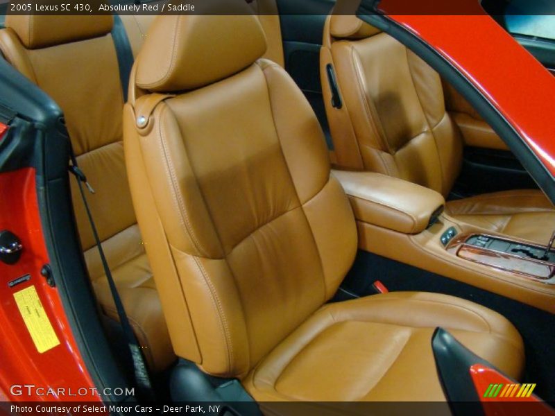 Absolutely Red / Saddle 2005 Lexus SC 430