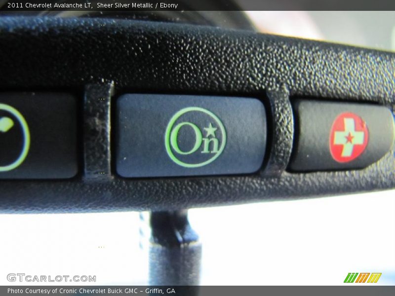Sheer Silver Metallic / Ebony 2011 Chevrolet Avalanche LT