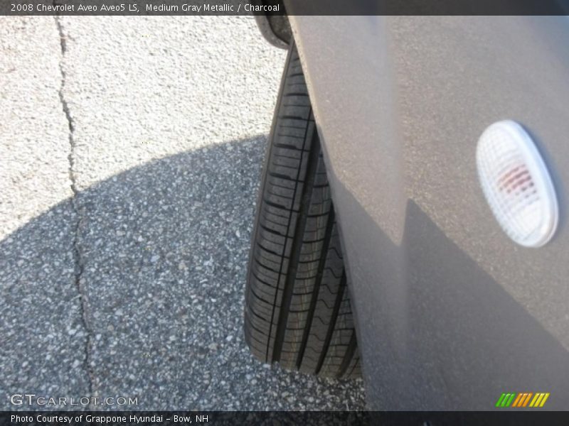 Medium Gray Metallic / Charcoal 2008 Chevrolet Aveo Aveo5 LS