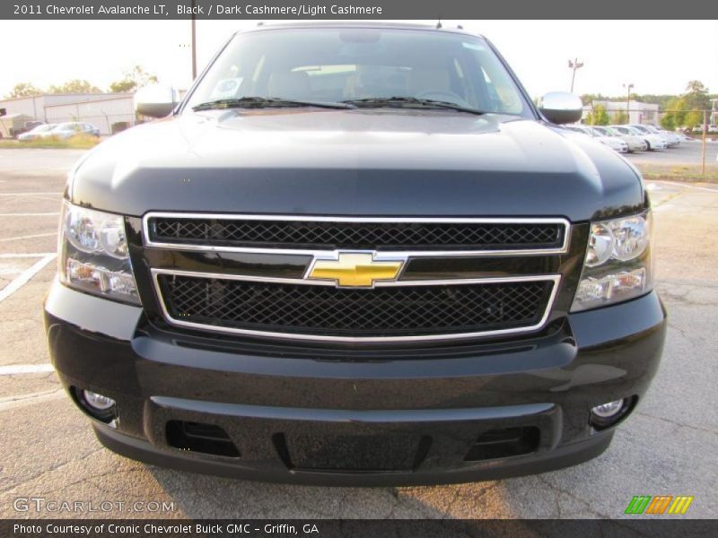 Black / Dark Cashmere/Light Cashmere 2011 Chevrolet Avalanche LT