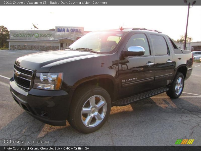 Black / Dark Cashmere/Light Cashmere 2011 Chevrolet Avalanche LT