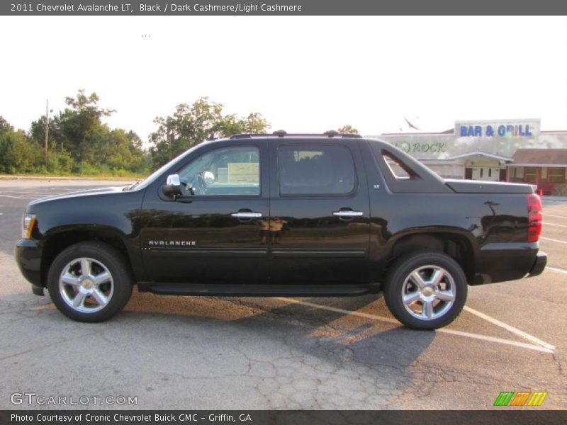 Black / Dark Cashmere/Light Cashmere 2011 Chevrolet Avalanche LT