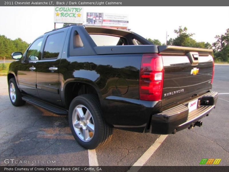 Black / Dark Cashmere/Light Cashmere 2011 Chevrolet Avalanche LT