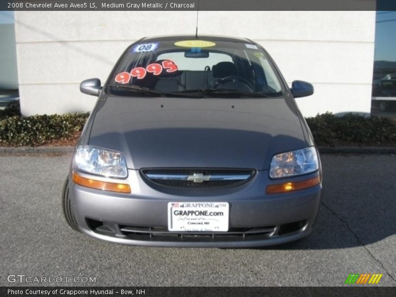 Medium Gray Metallic / Charcoal 2008 Chevrolet Aveo Aveo5 LS