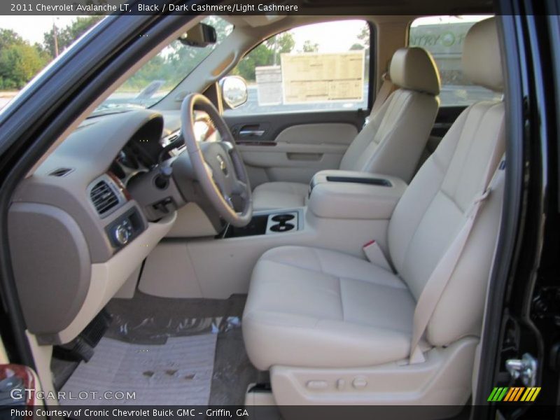 Black / Dark Cashmere/Light Cashmere 2011 Chevrolet Avalanche LT