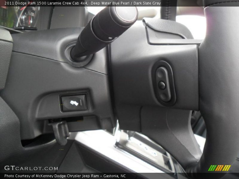 Deep Water Blue Pearl / Dark Slate Gray 2011 Dodge Ram 1500 Laramie Crew Cab 4x4