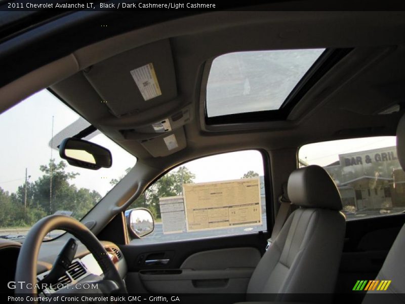 Black / Dark Cashmere/Light Cashmere 2011 Chevrolet Avalanche LT