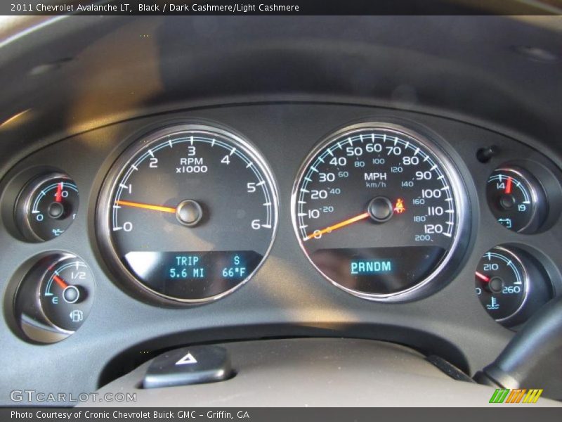 Black / Dark Cashmere/Light Cashmere 2011 Chevrolet Avalanche LT