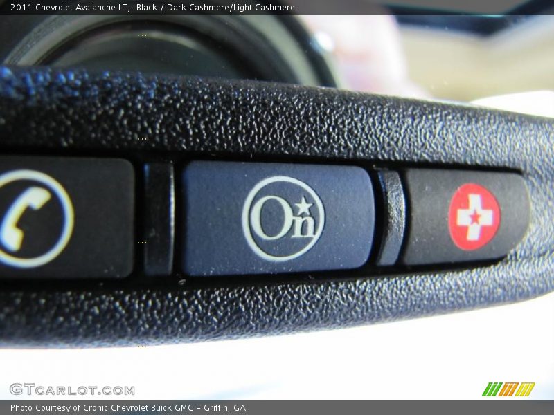 Black / Dark Cashmere/Light Cashmere 2011 Chevrolet Avalanche LT