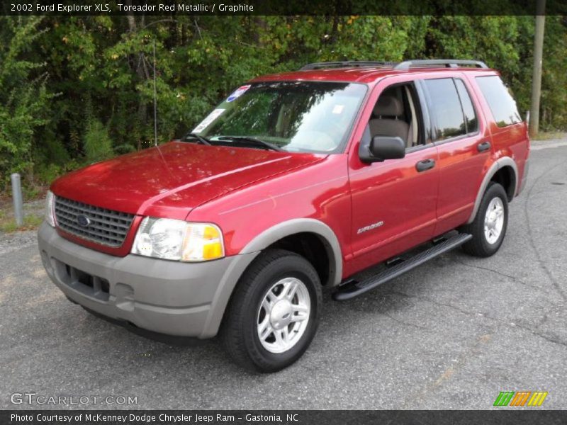 Toreador Red Metallic / Graphite 2002 Ford Explorer XLS