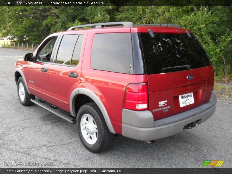 Toreador Red Metallic / Graphite 2002 Ford Explorer XLS