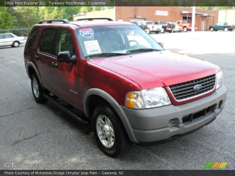 Toreador Red Metallic / Graphite 2002 Ford Explorer XLS
