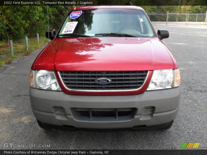 Toreador Red Metallic / Graphite 2002 Ford Explorer XLS