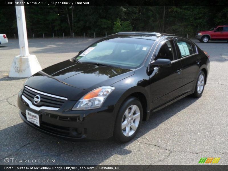 Super Black / Charcoal 2008 Nissan Altima 2.5 SL