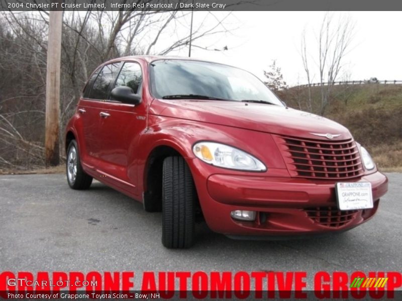 Inferno Red Pearlcoat / Dark Slate Gray 2004 Chrysler PT Cruiser Limited