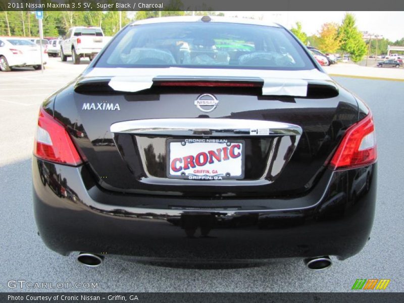 Super Black / Charcoal 2011 Nissan Maxima 3.5 SV