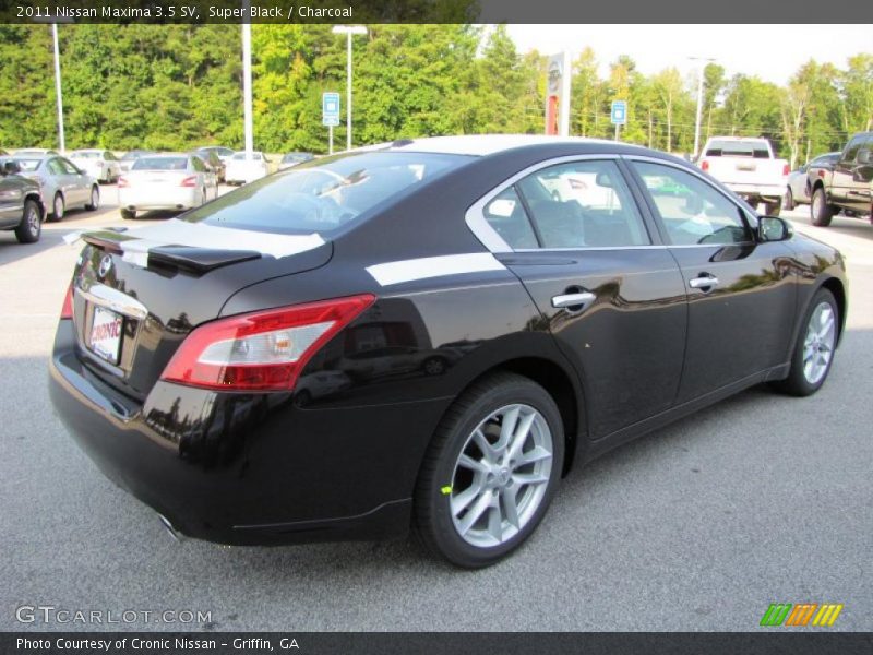 Super Black / Charcoal 2011 Nissan Maxima 3.5 SV