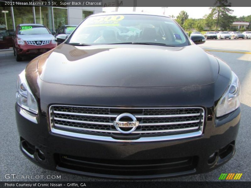 Super Black / Charcoal 2011 Nissan Maxima 3.5 SV