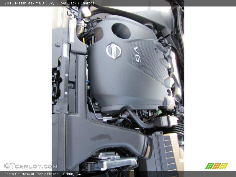 Super Black / Charcoal 2011 Nissan Maxima 3.5 SV