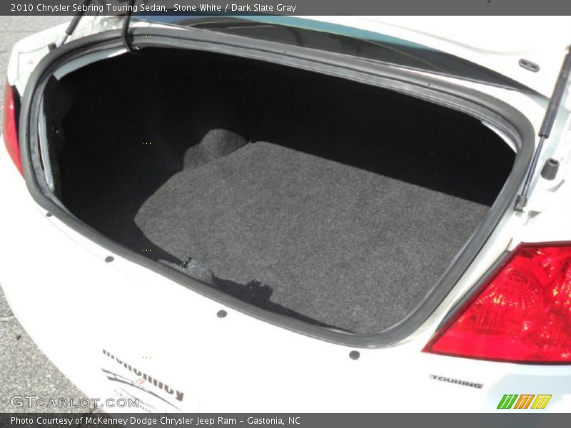 Stone White / Dark Slate Gray 2010 Chrysler Sebring Touring Sedan