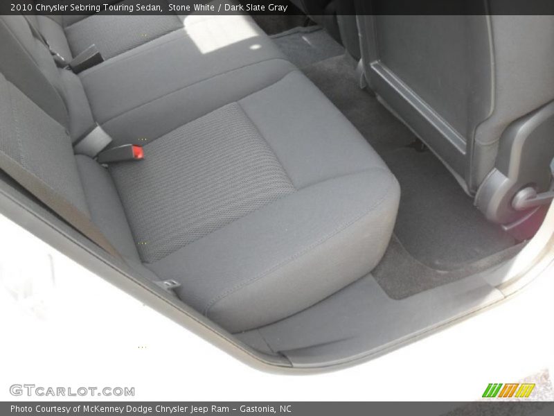 Stone White / Dark Slate Gray 2010 Chrysler Sebring Touring Sedan