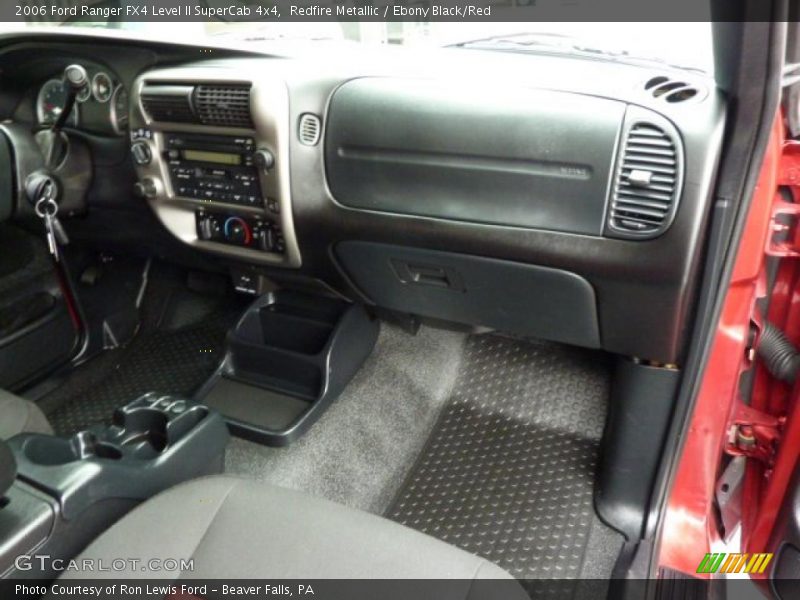 Redfire Metallic / Ebony Black/Red 2006 Ford Ranger FX4 Level II SuperCab 4x4
