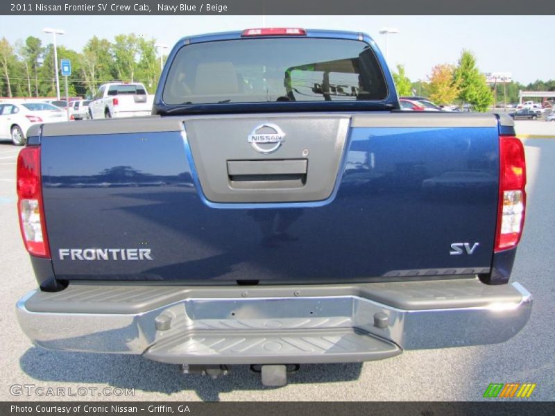 Navy Blue / Beige 2011 Nissan Frontier SV Crew Cab
