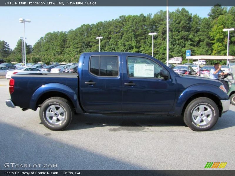 Navy Blue / Beige 2011 Nissan Frontier SV Crew Cab
