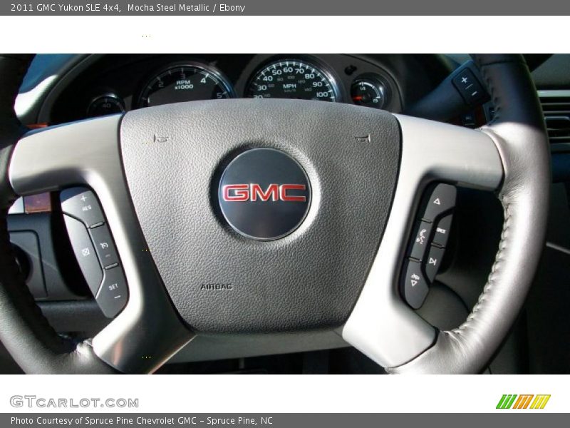 Mocha Steel Metallic / Ebony 2011 GMC Yukon SLE 4x4
