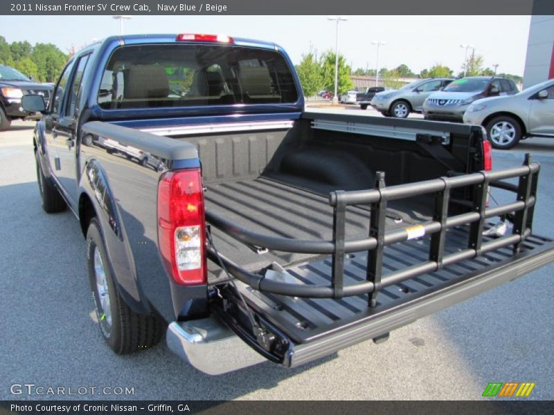 Navy Blue / Beige 2011 Nissan Frontier SV Crew Cab