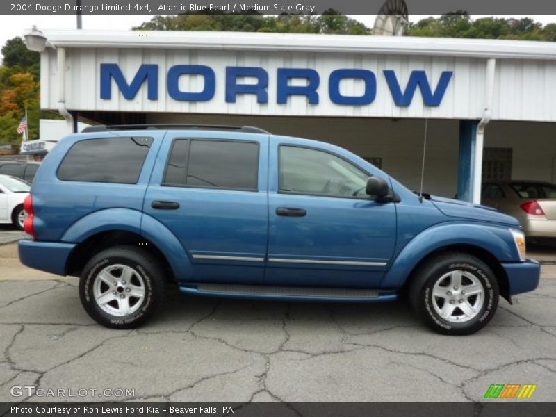 Atlantic Blue Pearl / Medium Slate Gray 2004 Dodge Durango Limited 4x4