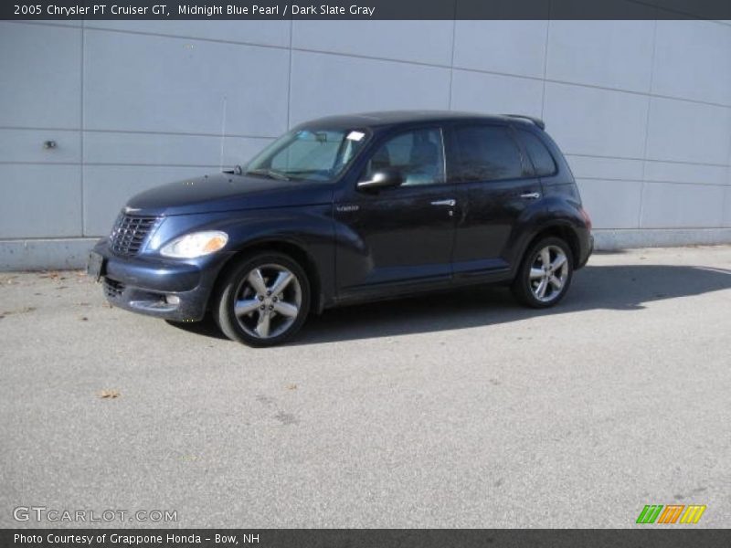 Midnight Blue Pearl / Dark Slate Gray 2005 Chrysler PT Cruiser GT
