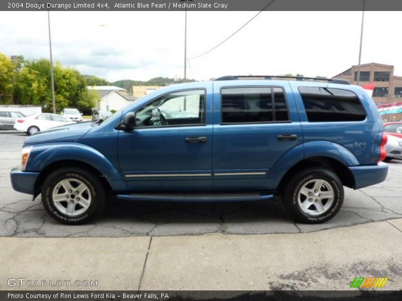 Atlantic Blue Pearl / Medium Slate Gray 2004 Dodge Durango Limited 4x4