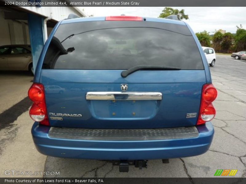 Atlantic Blue Pearl / Medium Slate Gray 2004 Dodge Durango Limited 4x4