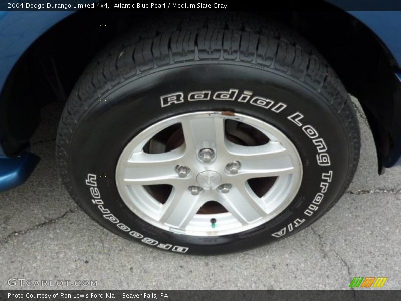 Atlantic Blue Pearl / Medium Slate Gray 2004 Dodge Durango Limited 4x4