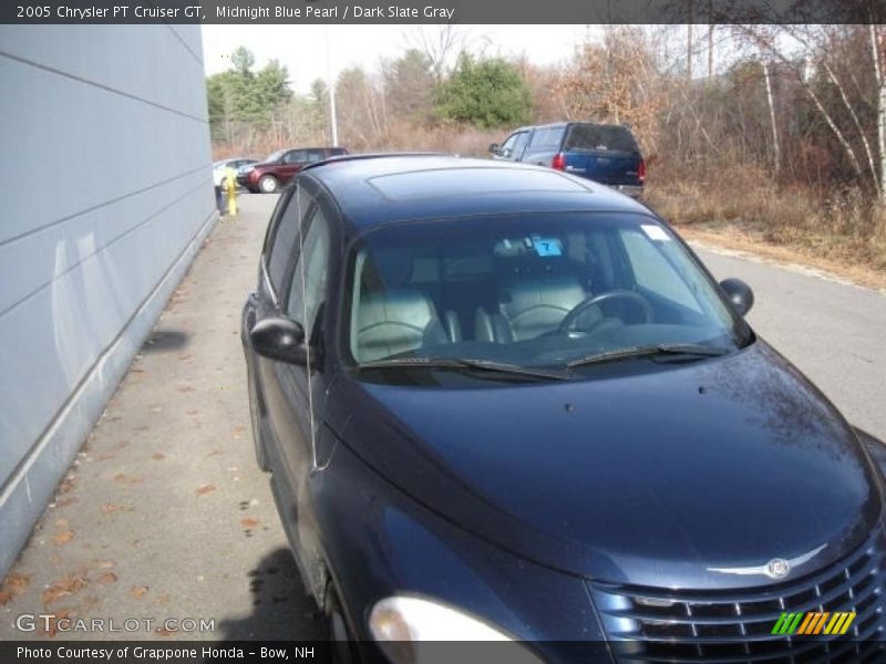 Midnight Blue Pearl / Dark Slate Gray 2005 Chrysler PT Cruiser GT