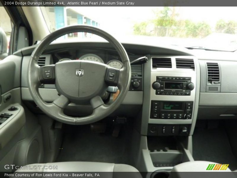 Atlantic Blue Pearl / Medium Slate Gray 2004 Dodge Durango Limited 4x4