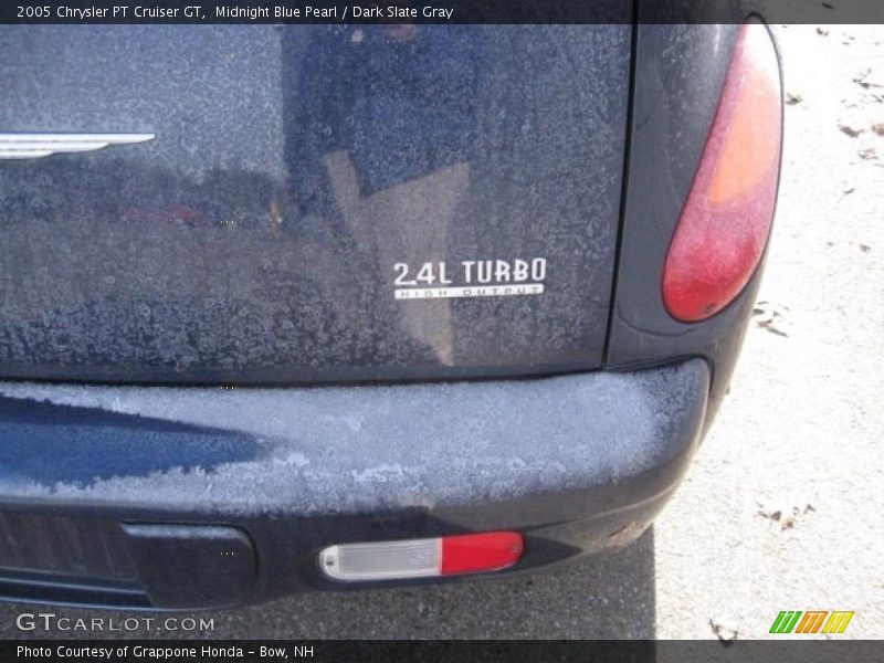 Midnight Blue Pearl / Dark Slate Gray 2005 Chrysler PT Cruiser GT